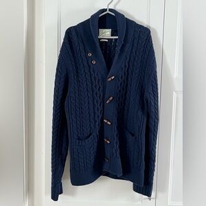 Levi’s Vintage Sportswear Cable Knit Cardigan Size L
